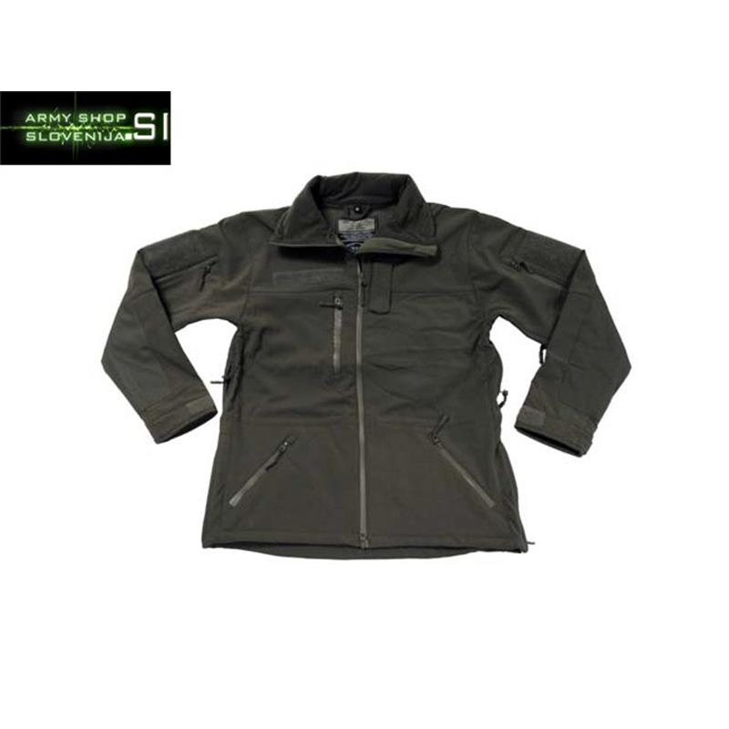 JAKNA SOFT SHELL HIGH DEFENCE PROIZVAJALCA MFH V OLIVNO ZELENI BARVI