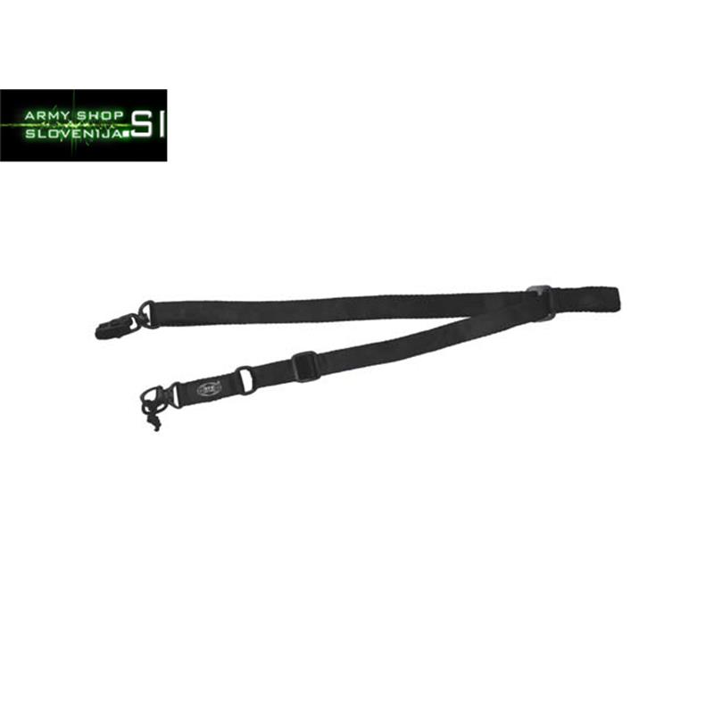 PAS ZA PUŠKO PROIZVAJALCA MFH V ČRNI BARVI DVOTOČKOVNI