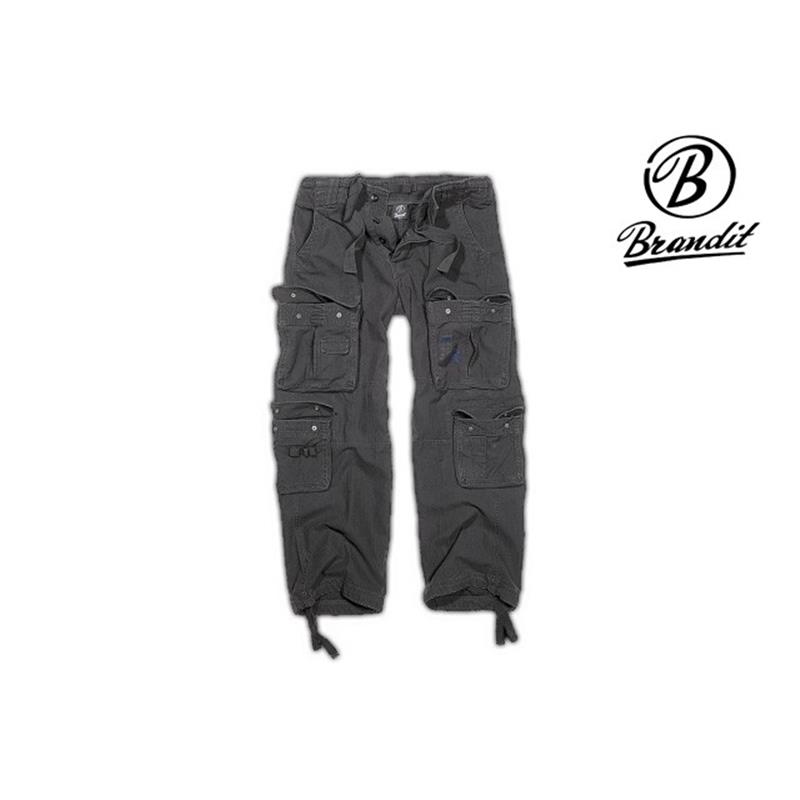 CARGO HLAČE PURE VINTAGE BRANDIT BLACK