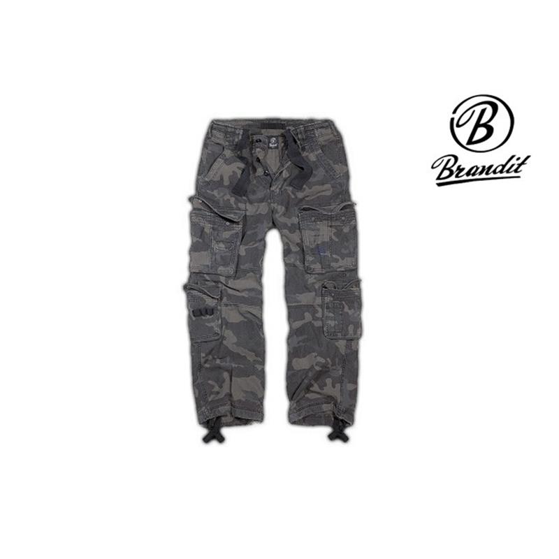 CARGO HLAČE PURE VINTAGE BRANDIT DARK CAMO