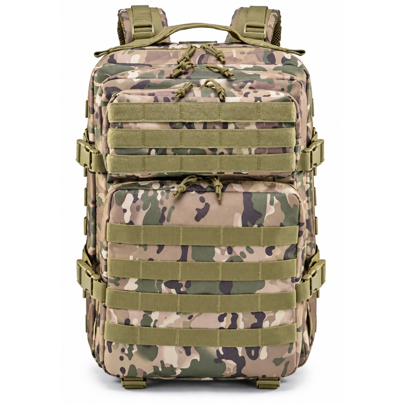 VOJAŠKI NAHRBTNIK BLACK STAR ASSAULT 45 V CP CAMO BARVI + KRESILO + KOMPAS