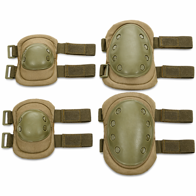 SET KOLENČNIKI IN KOMOLČNIKI SFORCE BLACK STAR COYOTE