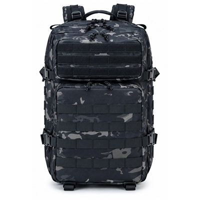 VOJAŠKI NAHRBTNIK BLACK STAR ASSAULT 45 V CP BLACK CAMO BARVI + KRESILO + KOMPAS