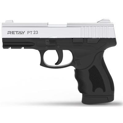 STRAŠILNA P.A.K. (START) PIŠTOLA RETAY PT23 BLACK 9MM NICKEL