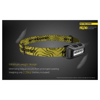 NAGLAVNA SVETILKA NITECORE NU10 1