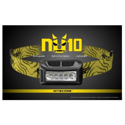 NAGLAVNA SVETILKA NITECORE NU10 7