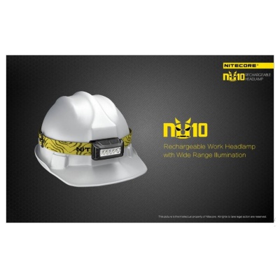 NAGLAVNA SVETILKA NITECORE NU10 8