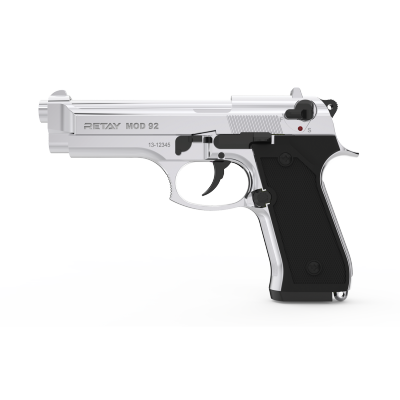 STRAŠILNA P.A.K. (START) PIŠTOLA RETAY MOD92 NIKEL 9MM