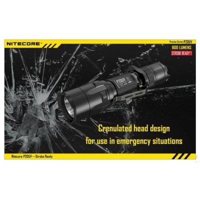 SVETILKA NITECORE P2O UV 7