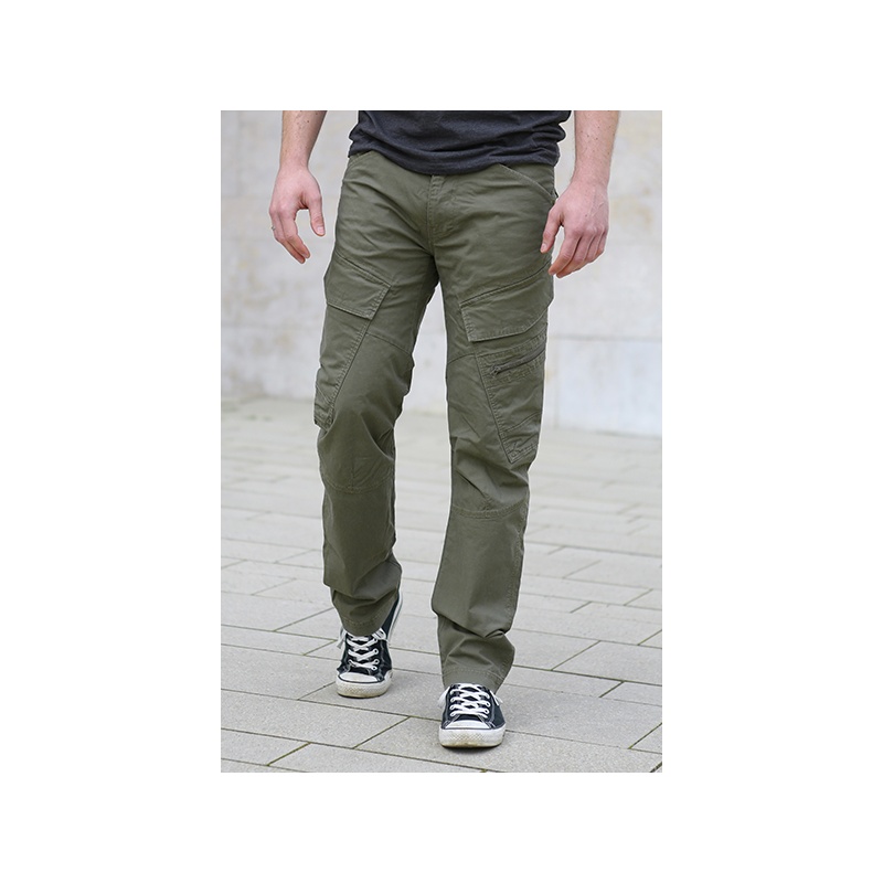 TAKTIČNE CARGO HLAČE ADVENT SLIM FIT V ZELENI BARVI