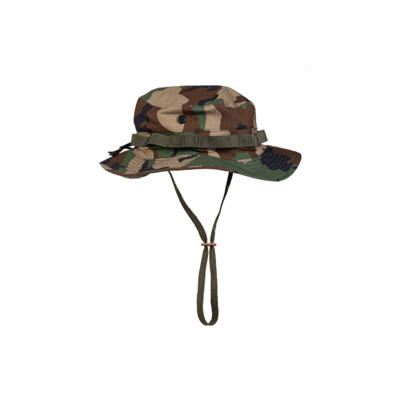 KLOBUČEK BOONIE HAT US GI ONE SIZE MILTEC V WOODLAND BARVI
