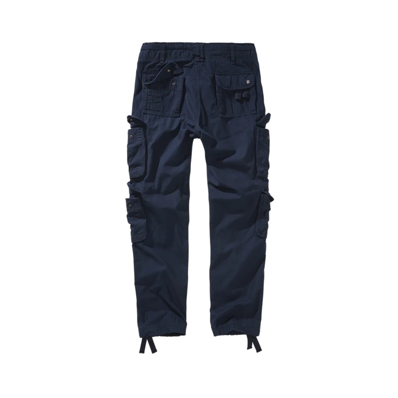 CARGO HLAČE BRANDIT PURE FIT SLIM NAVY MODRE