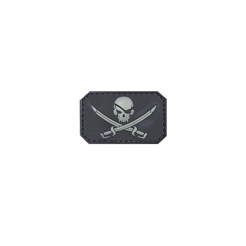 NAŠITEK 3D PATCH PIRATE SKULL