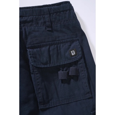 CARGO HLAČE BRANDIT PURE FIT SLIM NAVY ČRNE