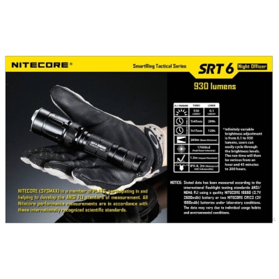 SVETILKA NITECORE SRT6 10