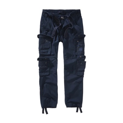 CARGO HLAČE BRANDIT PURE FIT SLIM NAVY MODRE