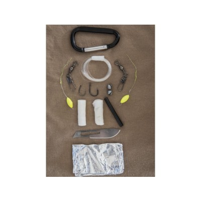 PARACORD SURVIVAL KIT SMALL ZELEN