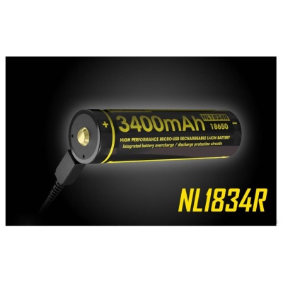 USB POLNILNA BATERIJA NITECORE 3400mAh 1