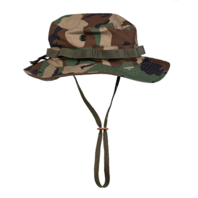 KLOBUČEK BOONIE HAT US GI ONE SIZE MILTEC V WOODLAND BARVI