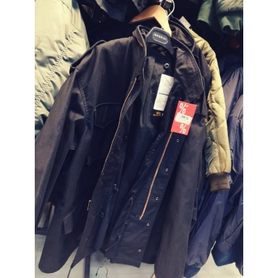 ZIMSKA JAKNA M65 ALPHA INDUSTRIES V ČRNI BARVI