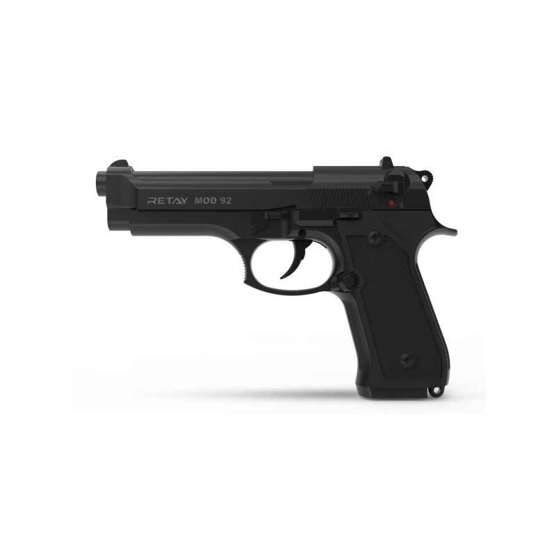 AKCIJSKI KOMPLET! STRAŠILNA P.A.K. (START) PIŠTOLA RETAY MOD92 BLACK 9MM