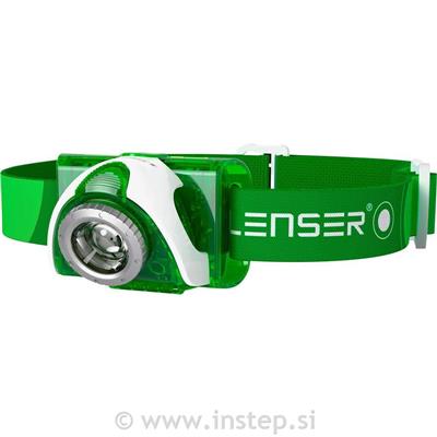 Ledlenser SEO3, Zelena, Naglavna baterijska svetilka