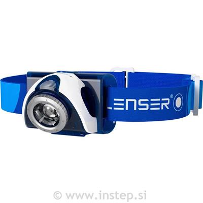 Ledlenser SEO7R, Modra, Naglavna polnilna svetilka