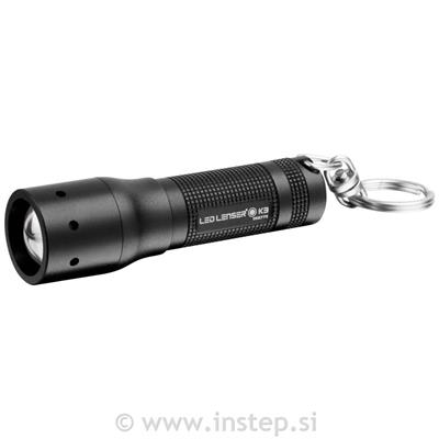 Ledlenser K3, Črna, Ročna baterijska svetilka