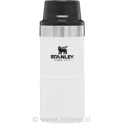 Stanley The Classic Trigger-Action Travel Mug 0,35L, Polar Bela, Vakuumsko izoli