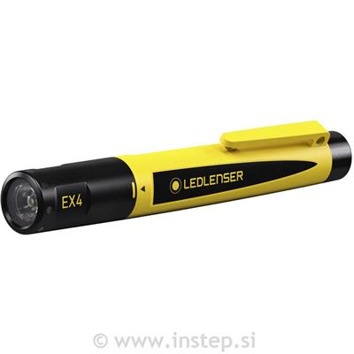 Ledlenser EX4 - ATEX, Črno/Rumena, ATEX industrijska svetilka