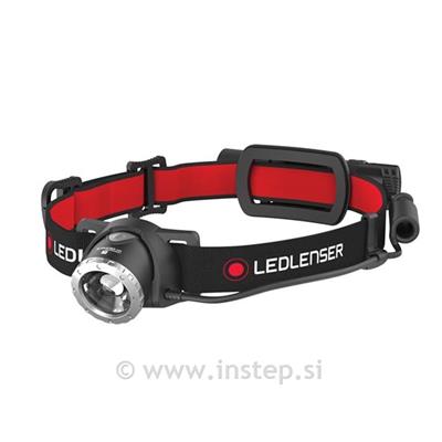 Ledlenser H8R, Črna, Naglavna polnilna svetilka