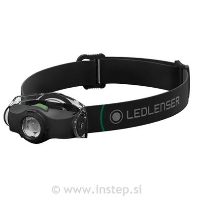 Ledlenser MH4, Črna,, Naglavna baterijska svetilka