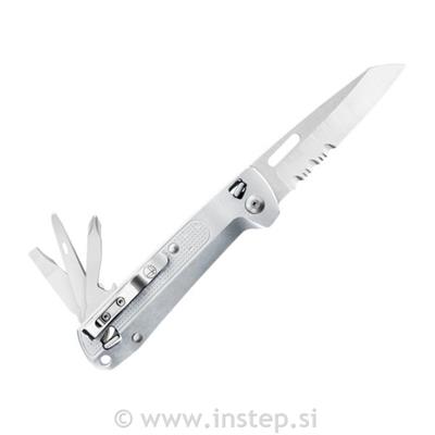 Leatherman Free K2, Srebna, Nož