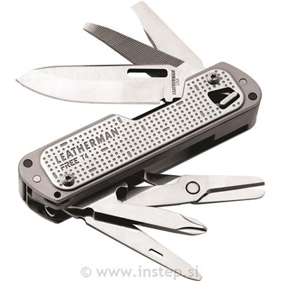 Leatherman Free T4, Srebna, Nož