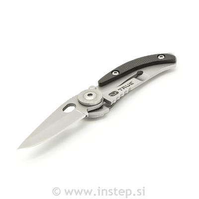 True Utility Skeletonknife, Srebrna/Siva, Žepni nož