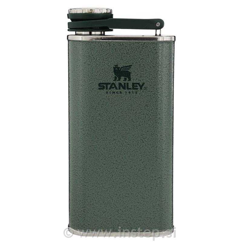 Stanley The Classic Easy Fill Wide Mouth Flask 0,23L, Hammertone Zelena, Vakuums
