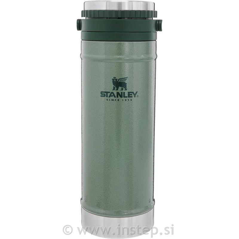 Stanley The Classic Travel Mug French Press 0,47L, Hammertone Zelena, Vakuumsko