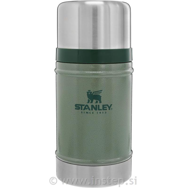 Stanley The Legendary Classic Food Jar 0.70L, Hammertone Zelena, Vakuumsko izoli