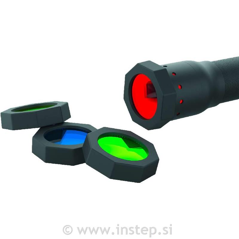 Ledlenser Set Barvnih Filtrov, Dodatek za svetilke
