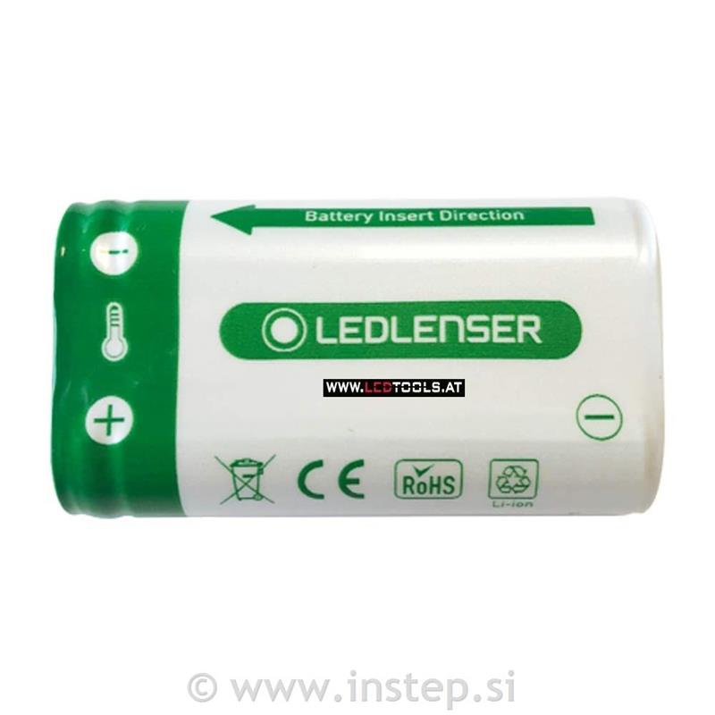 Ledlenser Li-Ion Baterija, Zelena/Bela, Dodatek za svetilke