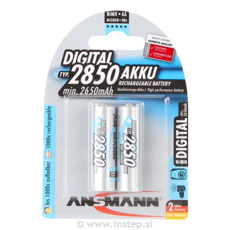 Ansmann Digital LR06 - AA, 2x, NiMH Polnilna baterija