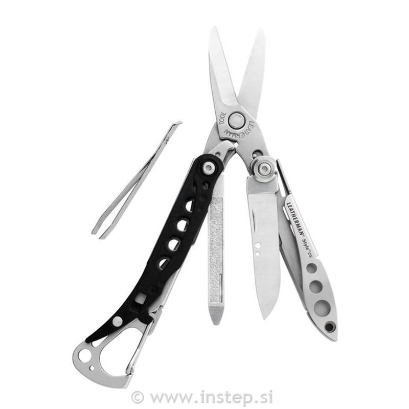 Leatherman Style® Cs, Črna/Srebrna, Večnamensko orodje