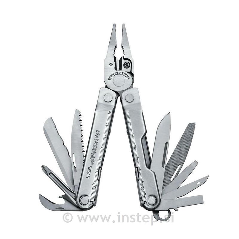 Leatherman Rebar, Stainless, Srebna, Večnamensko orodje